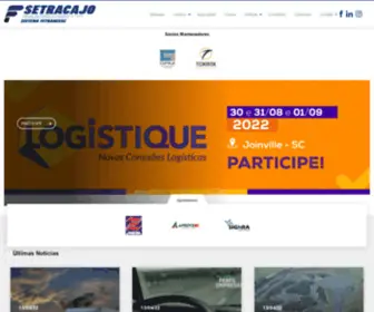 Setracajo.com.br(Sindicato das Empresas de Transportes de Cargas e de Operações Logísticas de Joinville) Screenshot