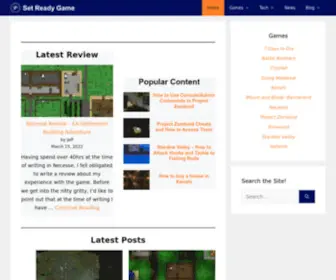 Setreadygame.com(Set Ready Game) Screenshot