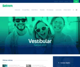 Setrem.com.br(A Sociedade Educacional Três de Maio) Screenshot