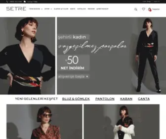 Setretekstil.com(MODAYI TAKİP ET) Screenshot