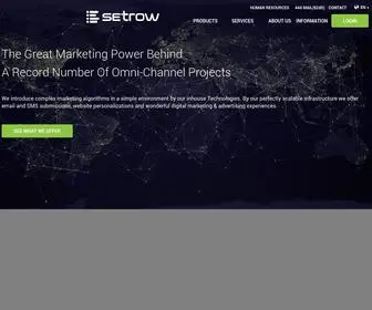 Setrow.com(Entegre Dijital Pazarlama Araçları) Screenshot