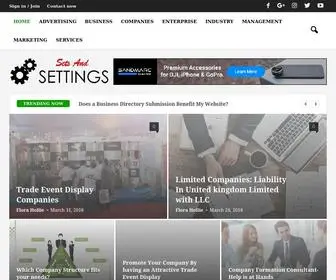 Setsandsettings.com(Situs Download Video Online Gratis) Screenshot