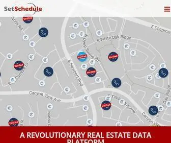 Setschedule.com(Online Real Estate Leads) Screenshot