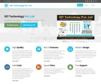 Settechnology.in(Domain Default page) Screenshot