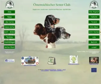 Setter.at(Setters in Austria Setters in Austria) Screenshot