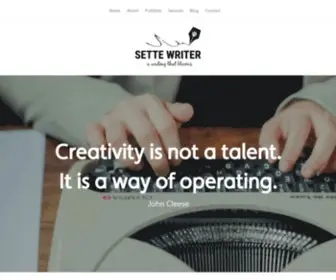 Settewriter.com(Maria Krisette) Screenshot