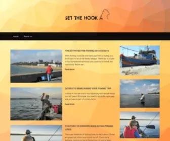Setthehook.ca(Set the Hook) Screenshot