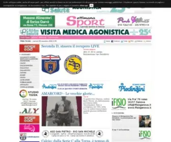 Settimanasport.com(Settimanasport) Screenshot