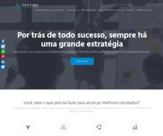 Setting.com.br(Empresa de Consultoria e Gestão Empresarial) Screenshot