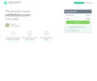 Settlebox.com(Settlebox) Screenshot