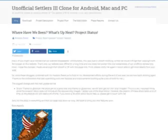 Settlers-Android-Clone.com(Unofficial Settlers III Clone for Android) Screenshot