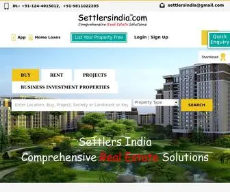 Settlersindia.com Screenshot