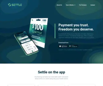 Settletopay.com(Settletopay) Screenshot