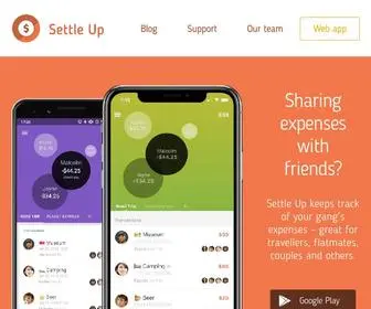 Settleup.io(Settle Up keeps track of your gang’s expenses) Screenshot