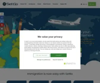 Settlo.com(JB desks) Screenshot