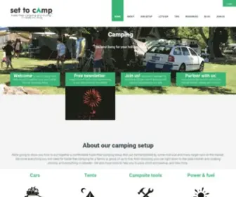 Settocamp.com(Set to Camp) Screenshot