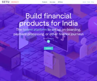 Setu.co(Embed financial services anywhere) Screenshot