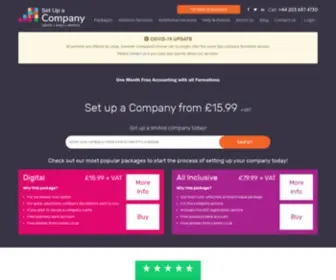 Setupacompany.co.uk(Setting Up a New Company) Screenshot