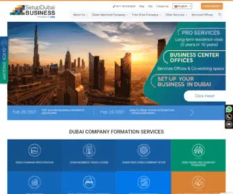 Setupdubaibusiness.com(Business Setup in Dubai) Screenshot