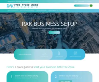 Setuprakcompany.ae(Setup Rak company) Screenshot