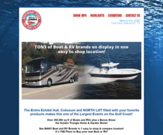 SetXboatrvshow.com(Southeast Texas Boat) Screenshot