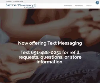 Setzerrx.com(Setzer Pharmacy) Screenshot