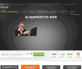 Seu-Dominio.com(Alojamentos Web) Screenshot