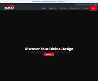 Seu.edu(Southeastern University) Screenshot