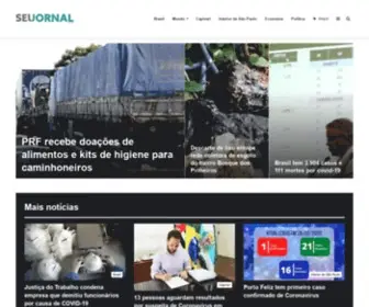 Seujornal.com(O Seu Jornal na Internet) Screenshot