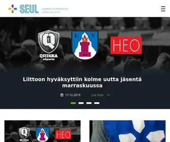 Seul.fi(Suomen elektronisen urheilun liitto) Screenshot