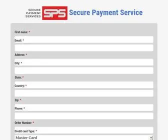 Seurepayment.biz(Secure Payment) Screenshot
