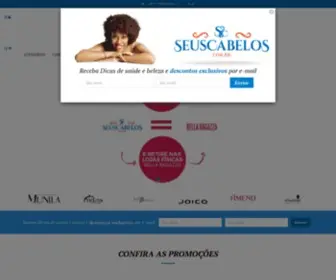 Seuscabelos.com.br(Seus cabelos cosméticos) Screenshot