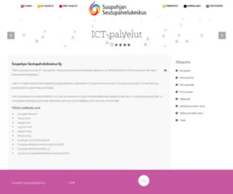 Seutupalvelukeskus.fi(Suupohjan Seutupalvelukeskus Oy) Screenshot