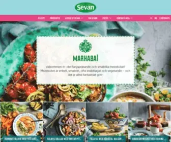 Sevan.se(Startsida) Screenshot