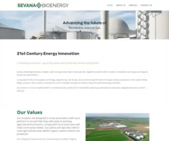 Sevanabioenergy.com(Sevana Bioenergy) Screenshot