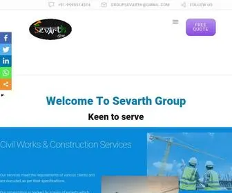 Sevarthgroup.com(Civil services) Screenshot