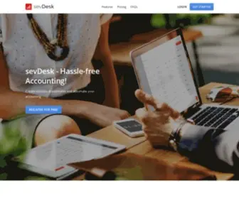 Sevdesk.com(Invoicing & accounting software) Screenshot