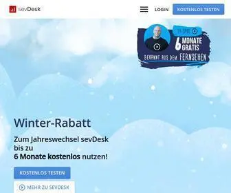 Sevdesk.de(Buchhaltungssoftware wie für dich gemacht) Screenshot