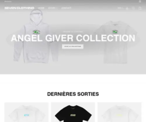 Seven-Clothing.com(SEVENClothing) Screenshot