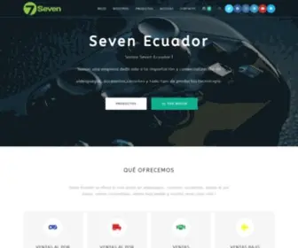 Seven.com.ec(Seven Ecuador) Screenshot