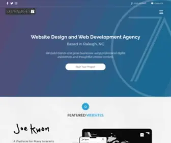 Sevenagesdesign.com(Seven ages design) Screenshot
