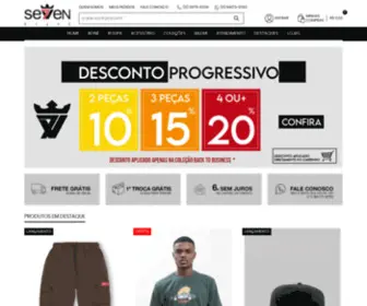 Sevenbrandstore.com.br(Site oficial Seven Brand) Screenshot