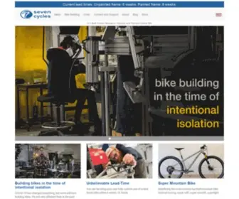 Sevencycles.com(Seven Cycles) Screenshot