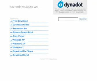 Sevendownloads.ws(Seven Downloads) Screenshot