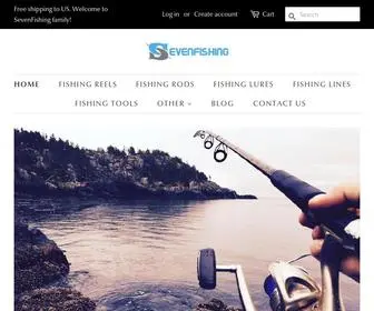 Sevenfishing.com(Forsale Lander) Screenshot