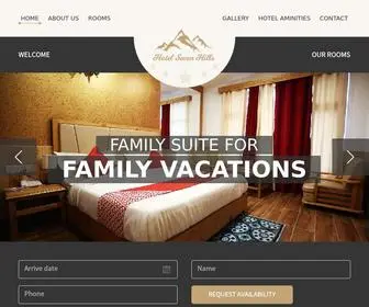 Sevenhillsmanali.com(Seven Hills Hotel) Screenshot