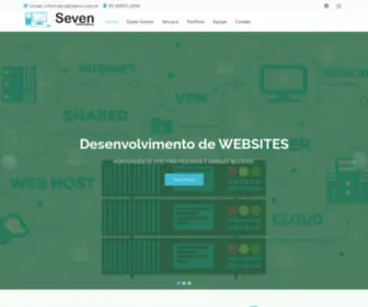 Seveninformatica.net.br(Seven Informática) Screenshot