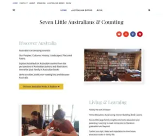 Sevenlittleaustralians.com(Seven Little Australians & Counting) Screenshot