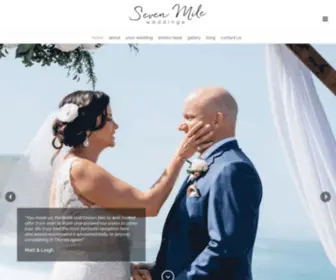 Sevenmileweddings.com.au(Function & Wedding Reception Venues Lennox Head) Screenshot