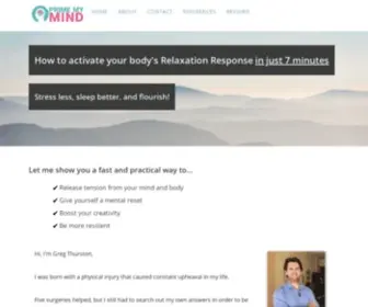 Sevenminutemindfulness.com(Seven minute mindfulness) Screenshot